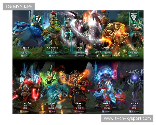 Dota2职业赛团战分割站位创造巨大优势